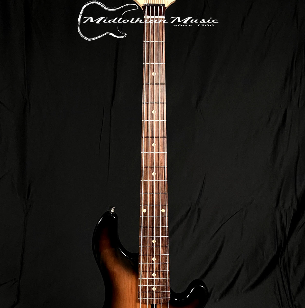 Lakland USA 55-14 - 5-String Bass Guitar - Tobacco Sunburst Finish w/Case  (550134) @9.2lbs