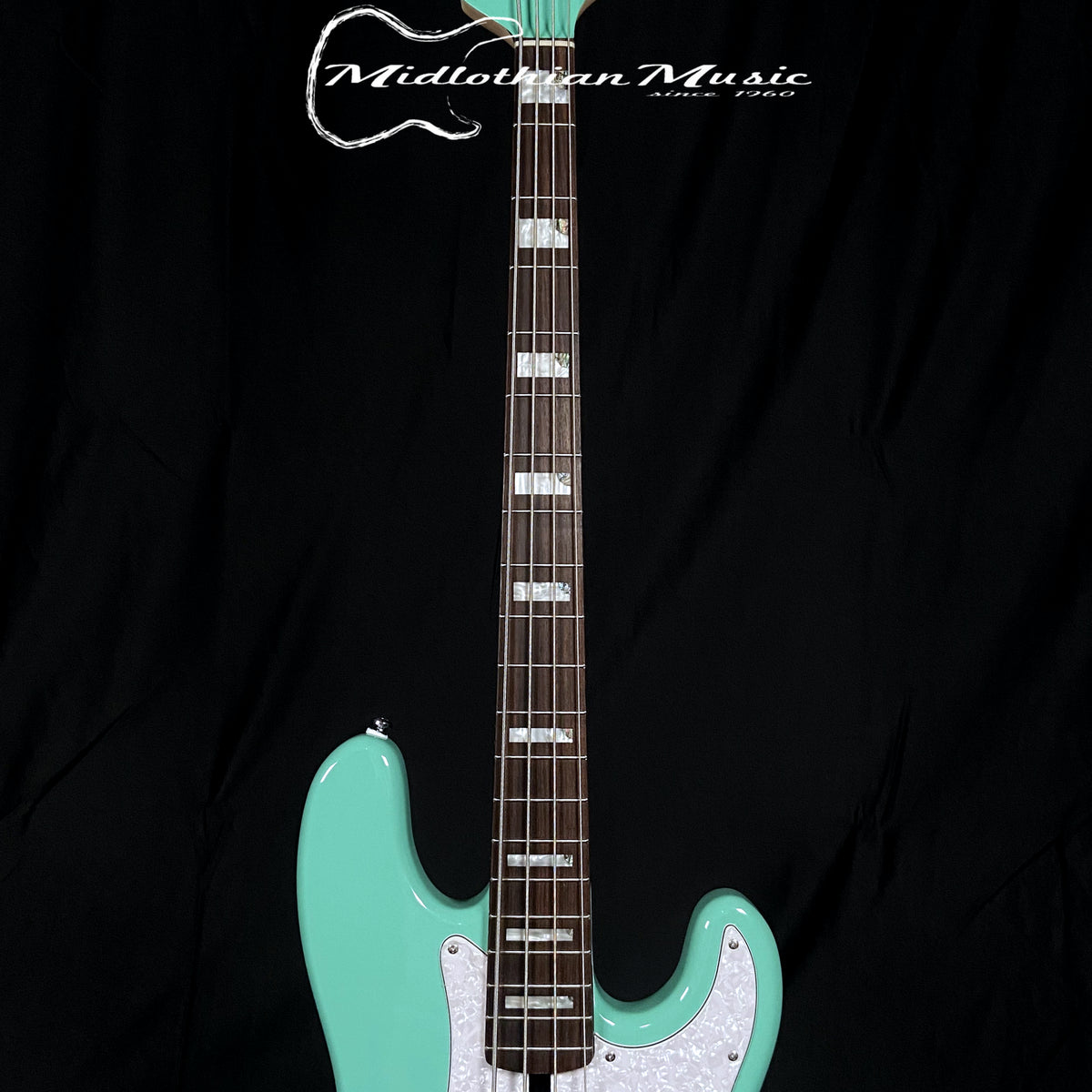 Lakland Skyline 44-64 Custom PJ - 4-String Bass Guitar - Seafoam Green  Finish