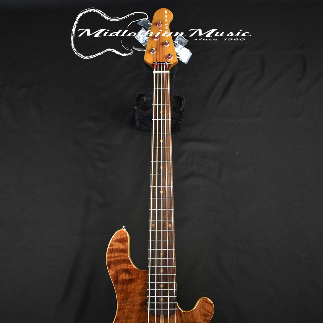 Lakland USA 55-94 Custom Deluxe - 5-String Bass - Flamed