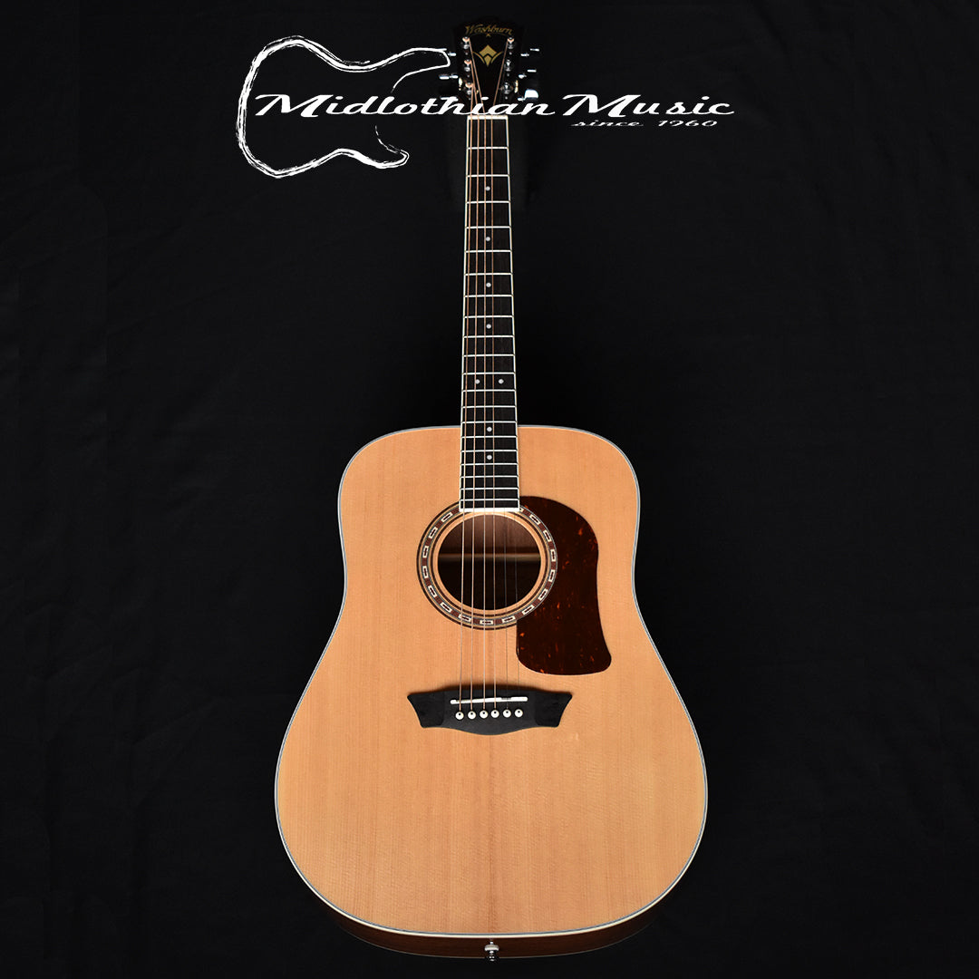 Washburn HD10S Heritage Series Dreadnought Natural Gloss