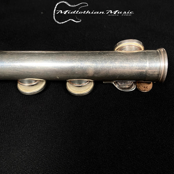 Gemeinhardt - Pre-Owned - Closed Hole 2SP - Silver Plated Flute w/Case & Cleaning Rod #F55453