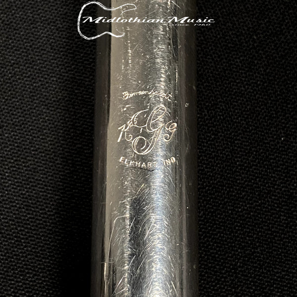 Gemeinhardt - Pre-Owned - Closed Hole 2SP - Silver Plated Flute w/Case & Cleaning Rod #F55453