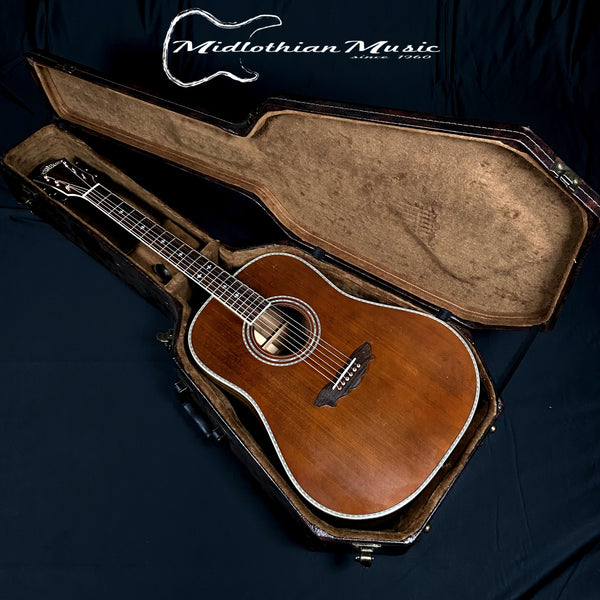 Washburn WSJ124K - Vintage Series Acoustic Guitar w/Washburn Case - Aged Satin Finish - New Old Stock!