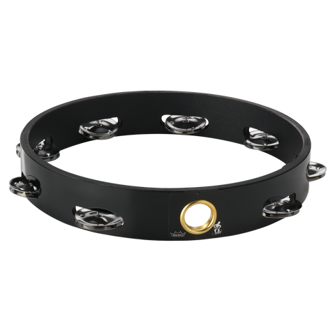 Remo - TA-6110-70 - 10" Single Row Headless Tambourine - Quadura Black