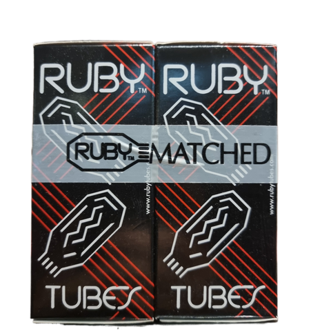 Ruby 5881R/6L6WGC Amplifier Power Amp Tubes - Matched Duet (Pair)