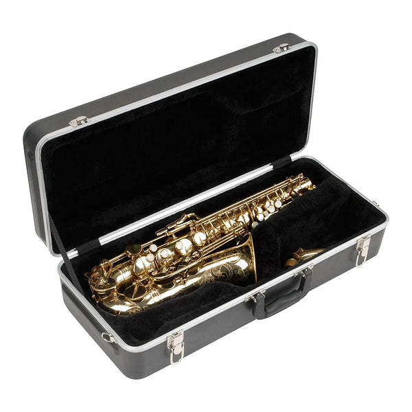 SKB - 1SKB-340 - Alto Saxophone Rectangular Case - Black Finish