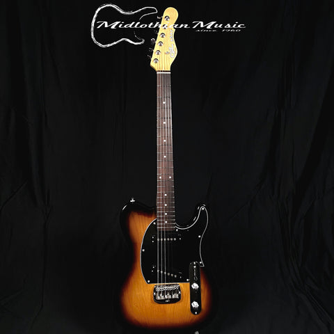 G&L Tribute ASAT Special Electric Guitar - Dark Tobacco Sunburst Gloss Finish