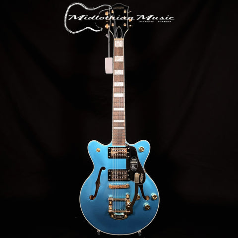 Gretsch - G2655TG Streamliner Center Block Jr. Double-Cut w/Bigsby LTD - Riviera Blue