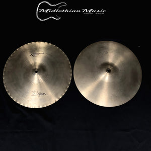 Zildjian Avedis A - 14" MasterSound Hi-Hats (Top & Bottom) - Very Good! - USED