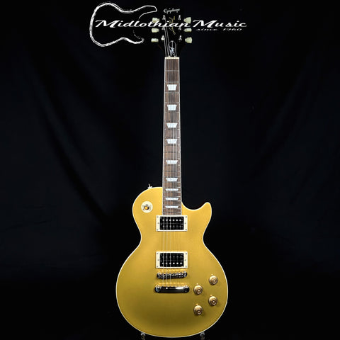 Epiphone 2021 - Slash "Victoria" - Les Paul Standard Goldtop - Gold Gloss Finish w/Case USED