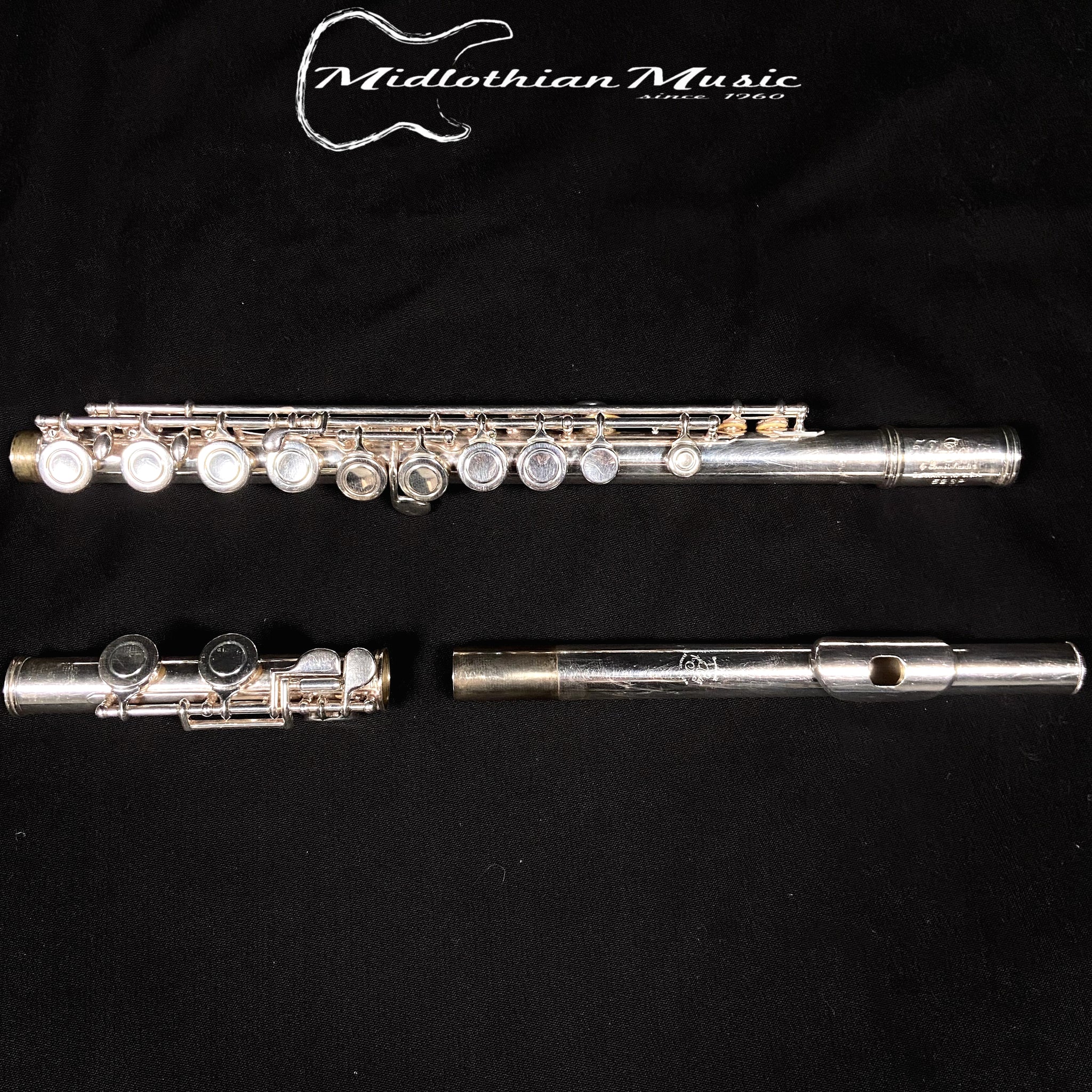 Gemeinhardt 52SP Pre-Owned Flute w/Solid Silver Head Joint #M04990