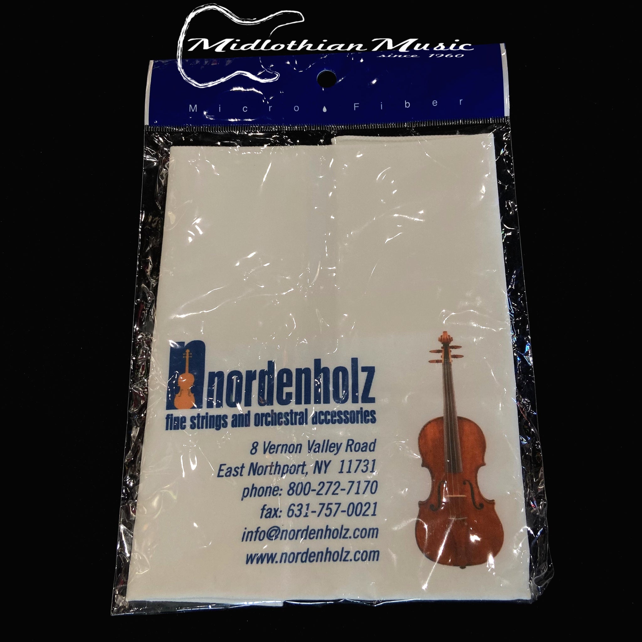 Nordenholz Orchestra Instrument Cleaning/Polishing Microfiber Cloth