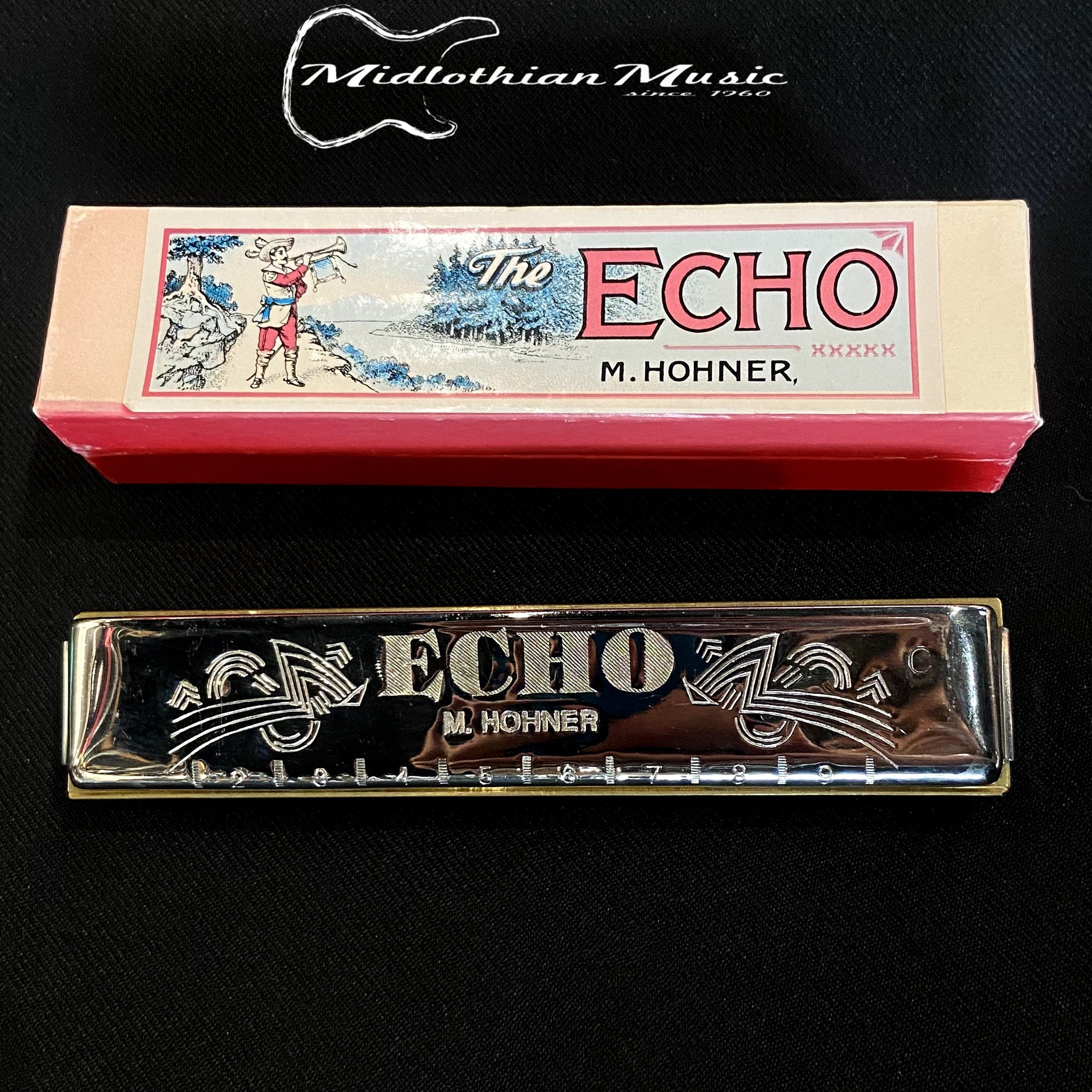 Hohner The Echo  - 32 Hole Harmonica  - New Old Stock!