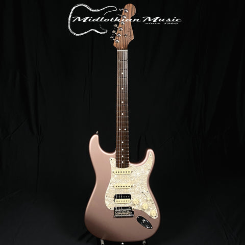 Fender 2018 Limited Edition American Professional Stratocaster HSS - Solid Rosewood Neck - Rose Gold Gloss Finish w/Case USED