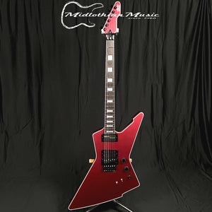 Schecter E-1 FR S (Floyd Rose + Sustainac) Special-Edition Electric Guitar - Satin Candy Apple Red Finish