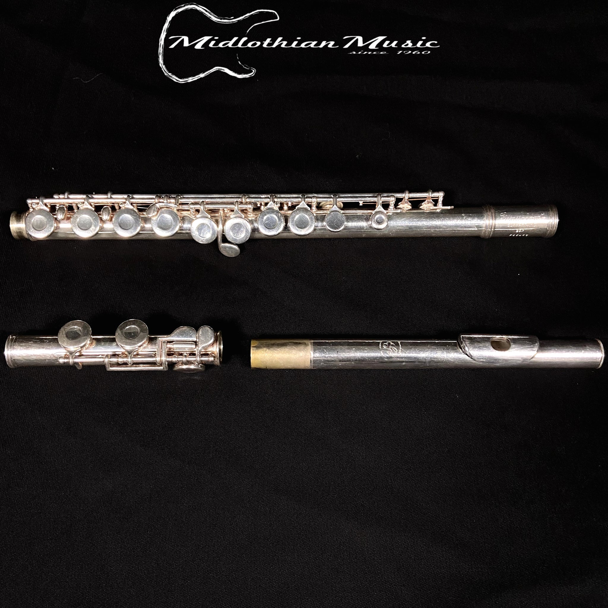 Gemeinhardt - Pre-Owned - Closed Hole 2SP - Silver Plated Flute w/Case & Cleaning Rod #F55453