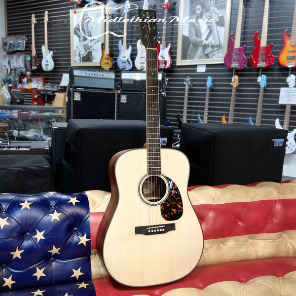 Larrivee D-40-KA - Acoustic/Electric Guitar (Koa & Moon Spruce) - Natural Satin Finish w/Case (136154)