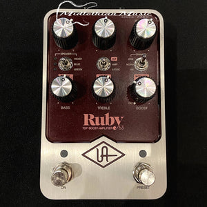 Universal Audio - Ruby '63 Top Boost Amplifier Pedal USED