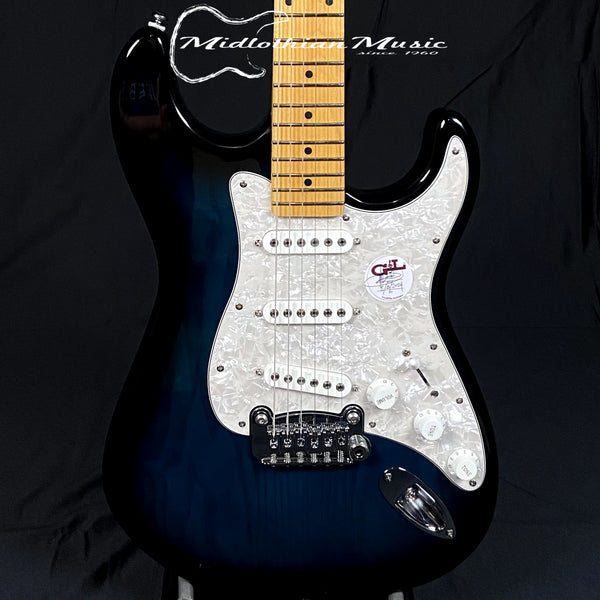 G&L Tribute Series S500 - Electric Guitar - Blueburst Gloss Finish