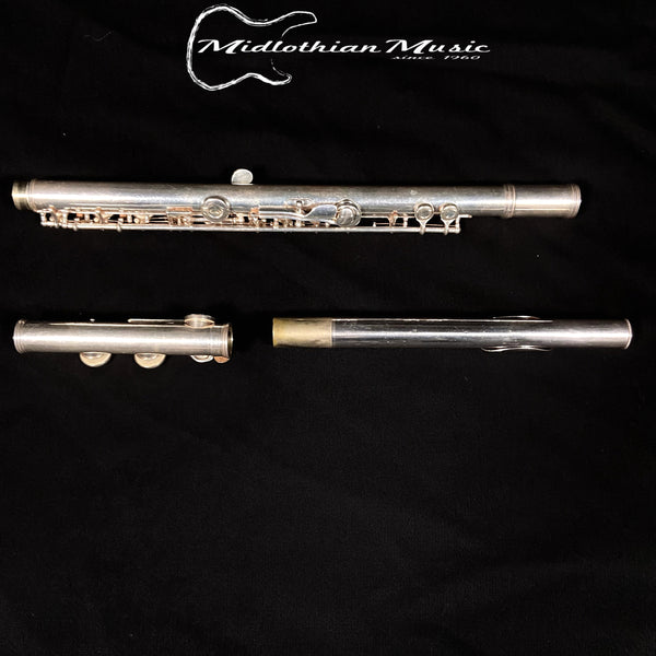 Gemeinhardt - Pre-Owned - Closed Hole 2SP - Silver Plated Flute w/Case & Cleaning Rod #F55453