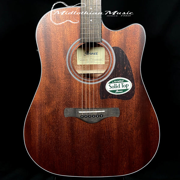 Ibanez AW54CE Acoustic-Electric Guitar - Open Pore Natural Finish