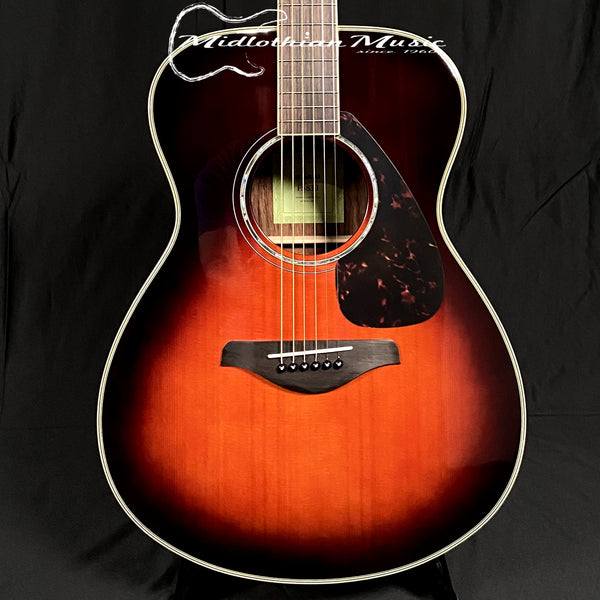 Yamaha FS830 - 6-String Small Body Acoustic Guitar - Tobacco Sunburst Finish