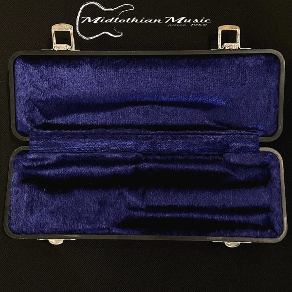 Molded Piccolo Case - Black Finish w/Blue Plush Interior - New Old Stock - Discounted!