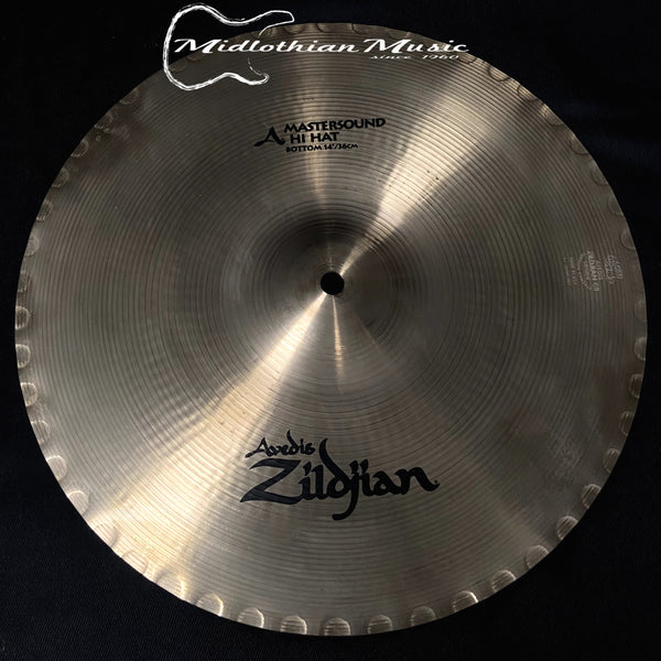 Zildjian Avedis A - 14" MasterSound & Quick Beat Hi-Hats (Top & Bottom) - Excellent! - USED