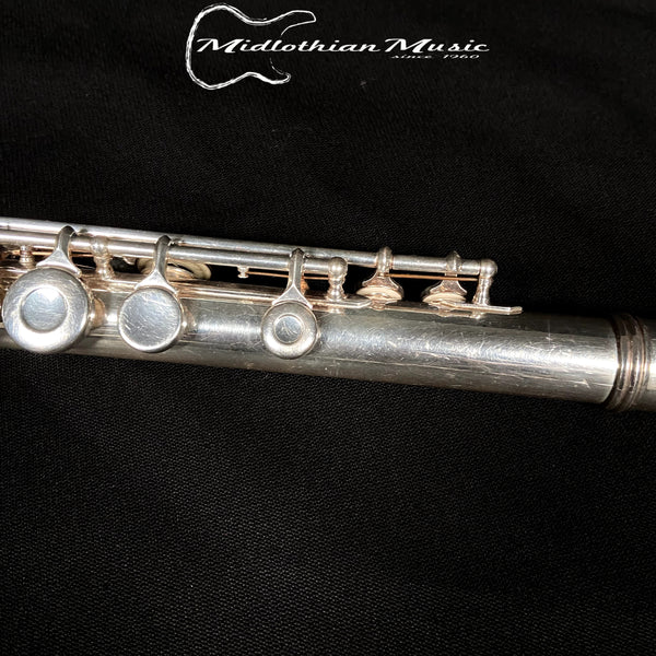 Gemeinhardt - Pre-Owned - Closed Hole 2SP - Silver Plated Flute w/Case & Cleaning Rod #F55453