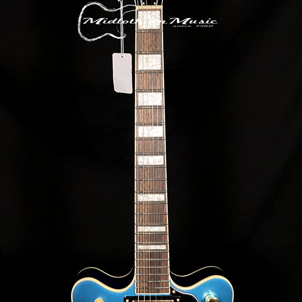 Gretsch - G2655TG Streamliner Center Block Jr. Double-Cut w/Bigsby LTD - Riviera Blue