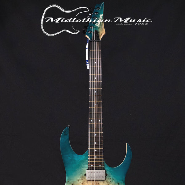 Ibanez Premium RG1121PB - Caribbean Islet Flat Finish w/Gig Bag (Display Model/Discounted)