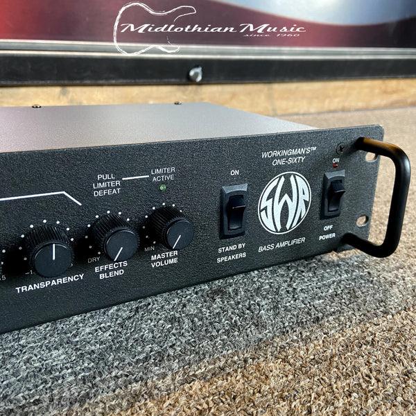 SWR - Workingman’s 160 - Bass Amp Head Rack Unit USED