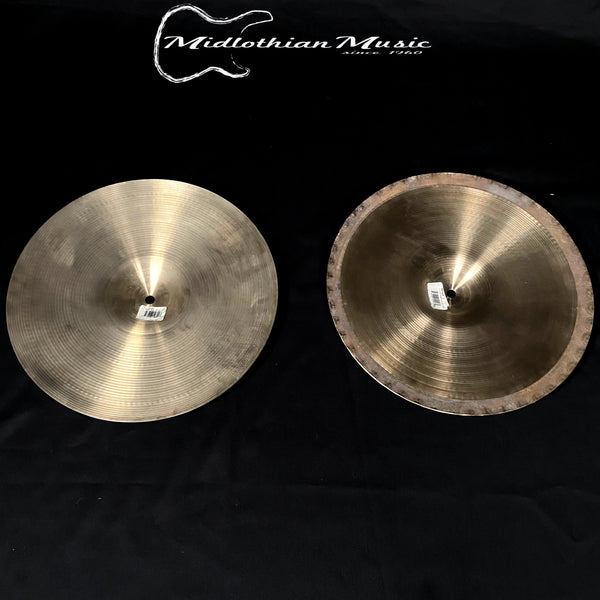 Zildjian Avedis A - 14" MasterSound & Quick Beat Hi-Hats (Top & Bottom) - Excellent! - USED