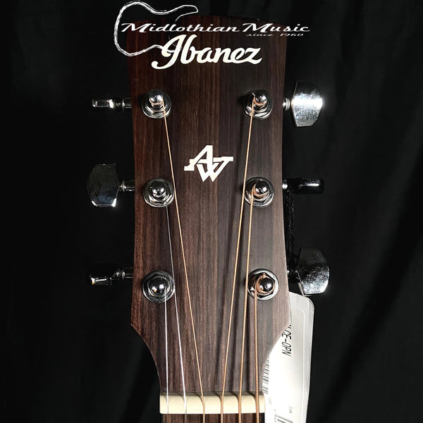 Ibanez AW54LCEOPN - Left-Handed Dreadnought - Acoustic-Electric Guitar - Natural Open Pore Finish