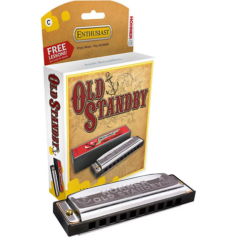 Hohner - Old Standby - 10 Hole Harmonica - Key Of C