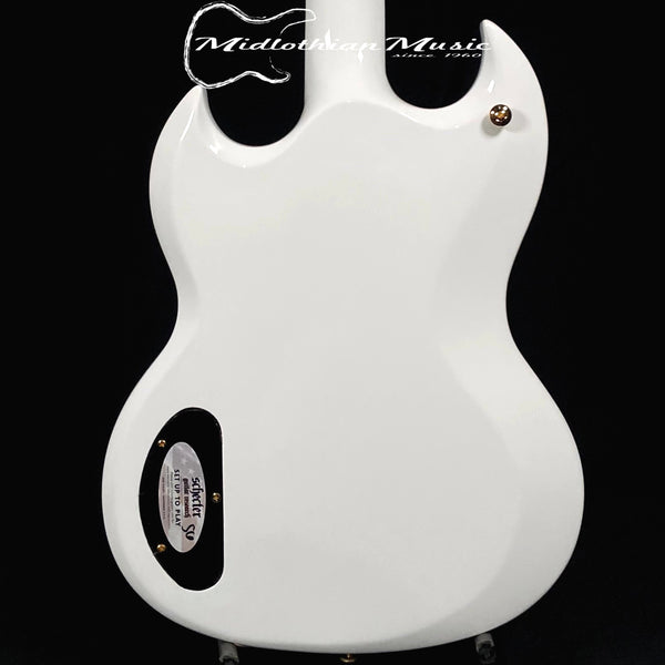 Schecter - ZV-H6LLYW66D - Zacky Vengeance Signature Electric Guitar - Gloss White Finish