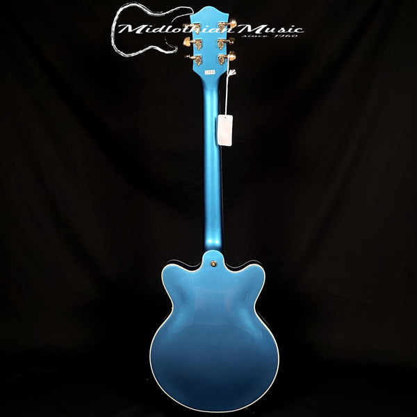 Gretsch - G2655TG Streamliner Center Block Jr. Double-Cut w/Bigsby LTD - Riviera Blue