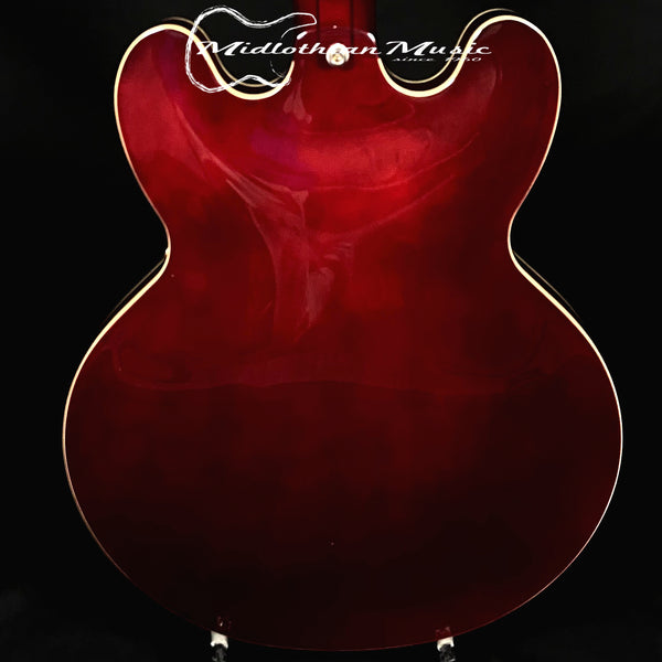 Epiphone - Sheraton-II Pro Semi-Hollow Electric Guitar w/Epiphone Case! - Wine Red Finish USED