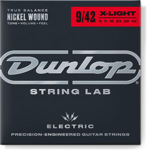 Dunlop DEN0942 - Nickel Wound Electric Guitar Strings - .009-.042 X-Light (1 Pack)