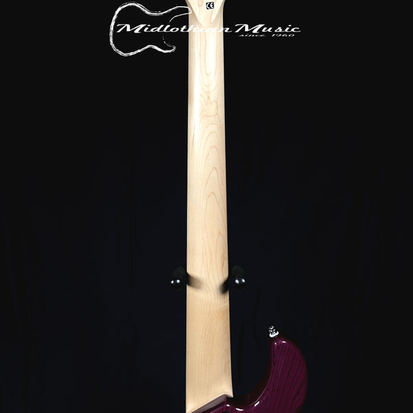 Lakland Skyline 55-OS - 5-String Bass - Transparent Purple Finish