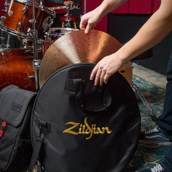 Zildjian 20" Basic Cymbal Bag w/Carrying Handle & Strap - Black Finish