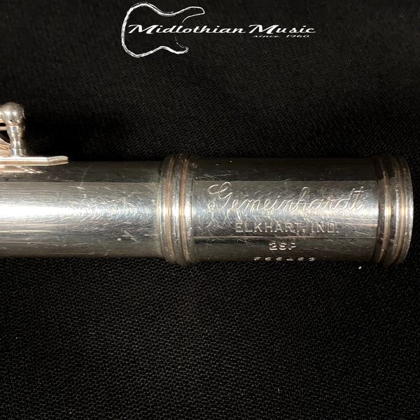 Gemeinhardt - Pre-Owned - Closed Hole 2SP - Silver Plated Flute w/Case & Cleaning Rod #F55453