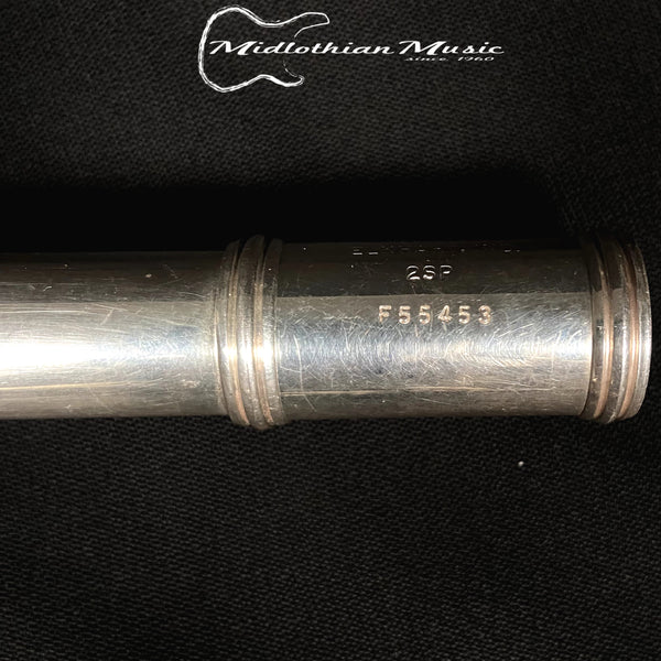 Gemeinhardt - Pre-Owned - Closed Hole 2SP - Silver Plated Flute w/Case & Cleaning Rod #F55453