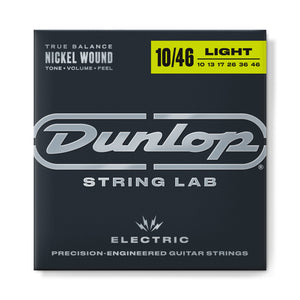 Dunlop DEN1046 - Nickel Wound Electric Guitar Strings - .010-.046 Light (1 Pack)