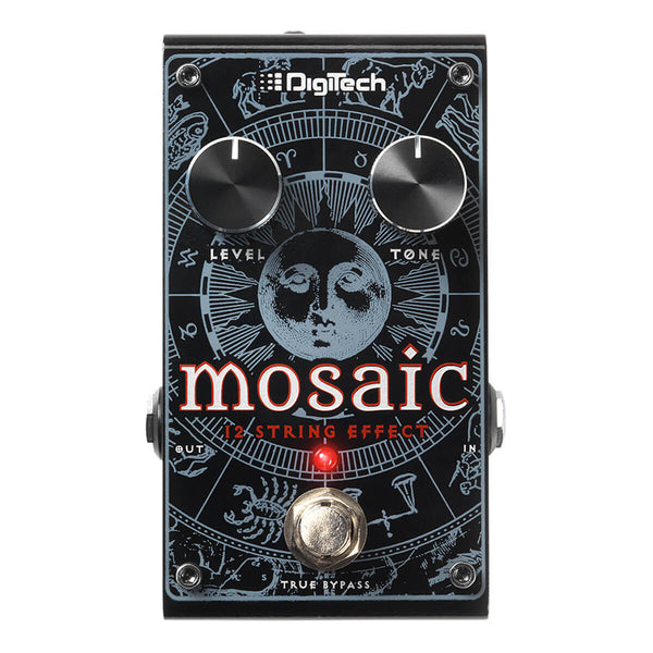 DigiTech - Mosaic - Polyphonic 12-String Guitar Effects Pedal - Black Finish