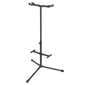 On-Stage GS7255 Hang-It Double Guitar Stand - Black Finish