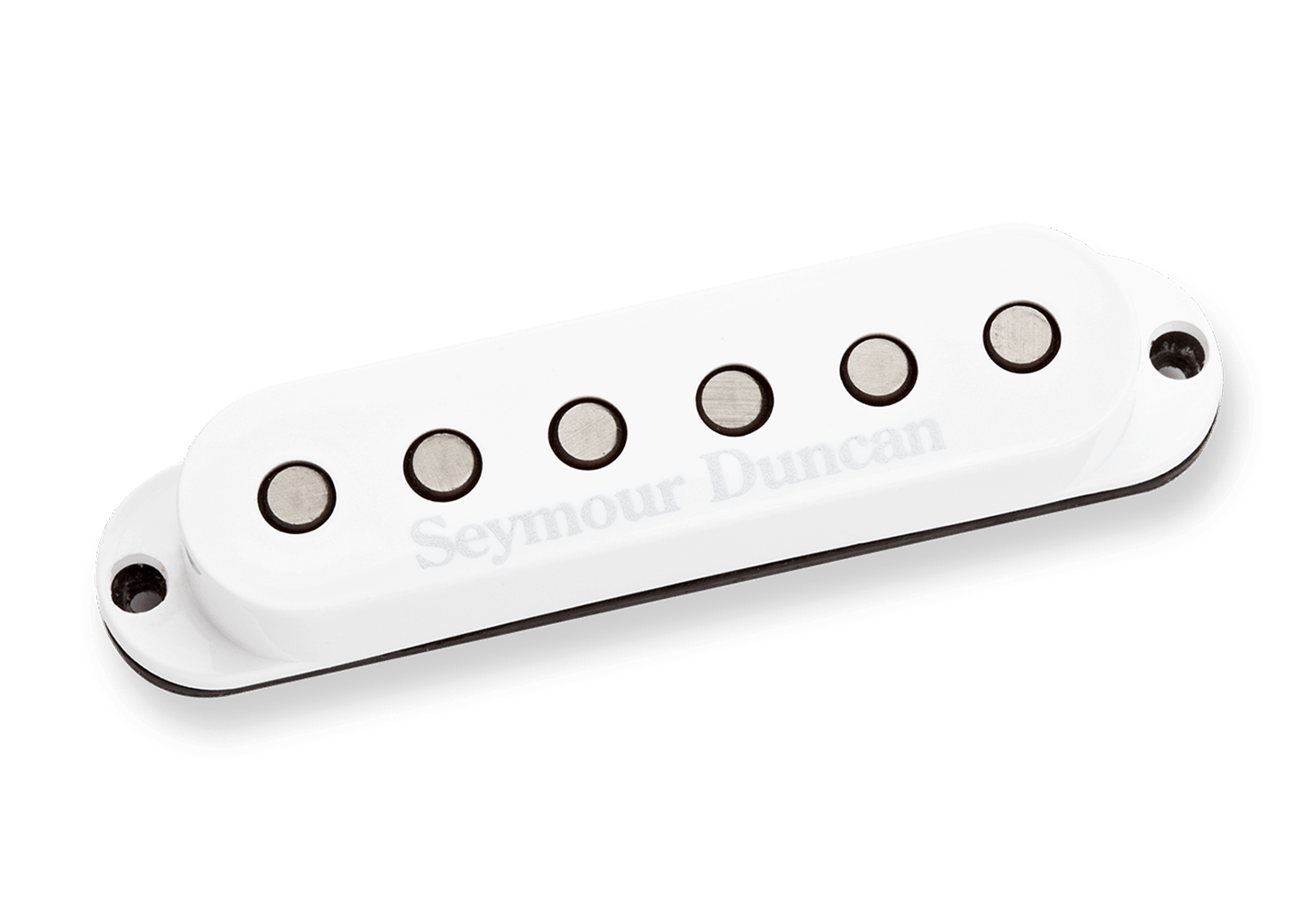 Seymour Duncan - SSL-3 Hot For Strat - High Output Single Coil Pickup Middle Position RWRP - White Finish (11202-01-RwRp)