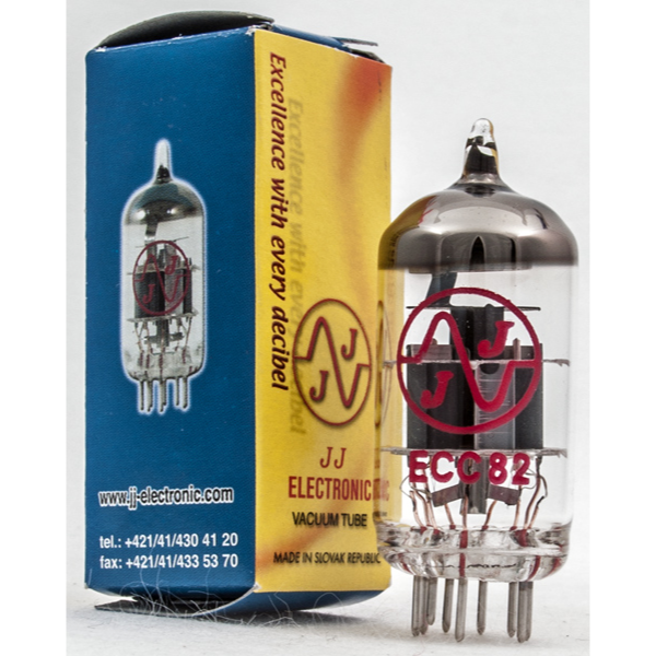 JJ Electronics ECC82/12AU7 Preamp Tube (For Amps.) (Each)