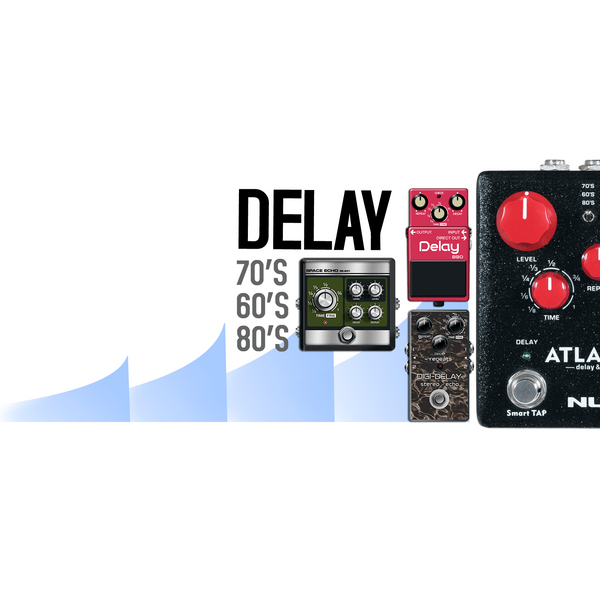 NUX Atlantic Delay & Reverb Effect Pedal (NDR-5)