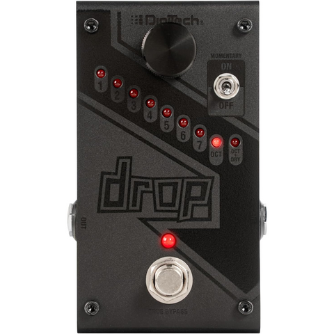 DigiTech - Drop - Polyphonic Drop-Tune Pitch-Shift Pedal - Limited-Edition Blackout Finish!